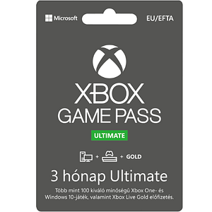 Xbox Game Pass Ultimate  3 hónapos tagság