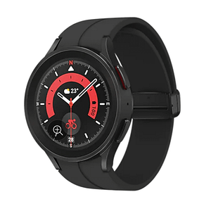 Samsung Galaxy Watch5 Pro Bluetooth (45mm) ( Titánfekete, fekete szíj ) ÚJ, bontatlan