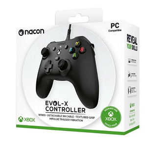 Nacon Evol-X vezetékes Xbox kontroller fekete (XBO/XBX  (Új)